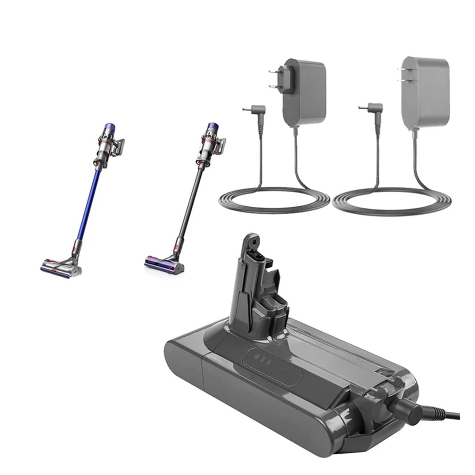 Amazon.co.jp: Dyson SV18 SV15掃除機対応、交換用充電器 21.75V 1.1A